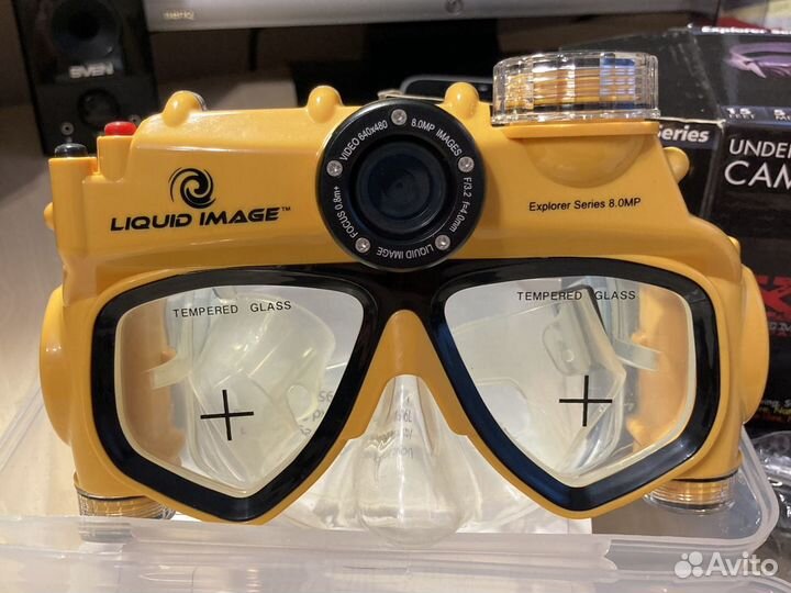 Маска для подводного плавания с камерой