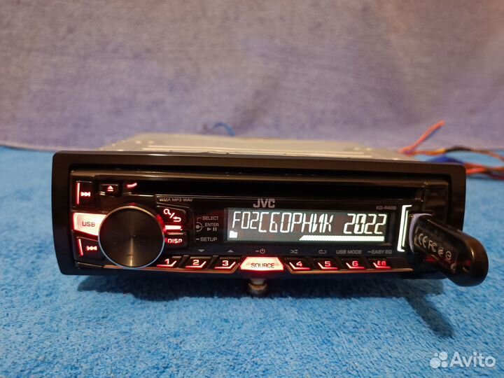 Автомагнитола jvc KD-R469