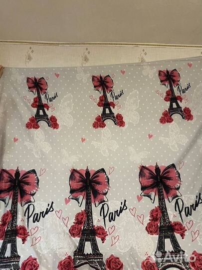 Простынь на евро-кровать