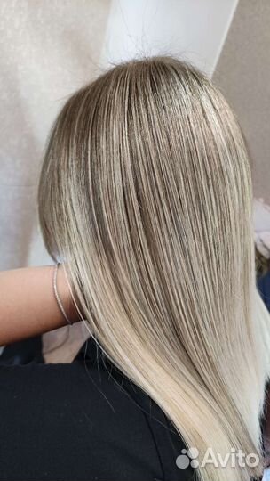 Услуги парикмахера окрашивание