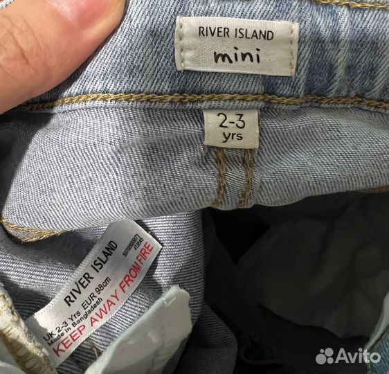 River island джинсы