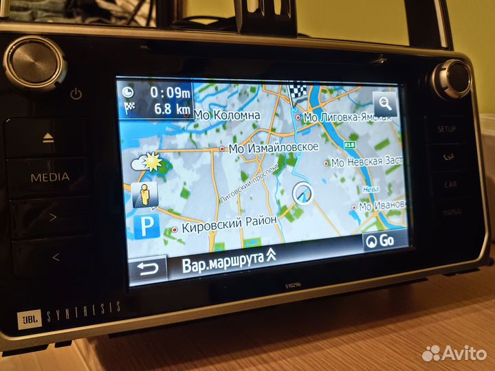 Блок навигации Toyota Touch 2 - Radiola RDL-01 New