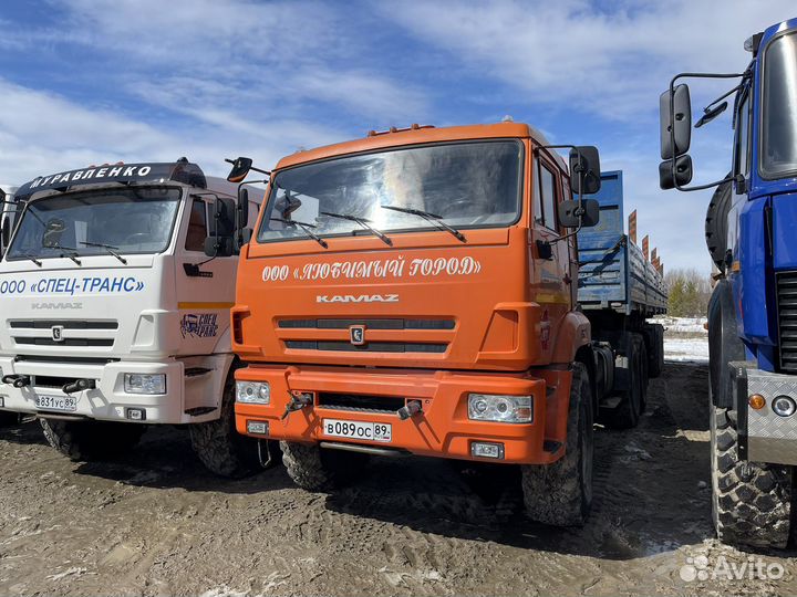 КамАЗ 43118 с полуприцепом, 2018