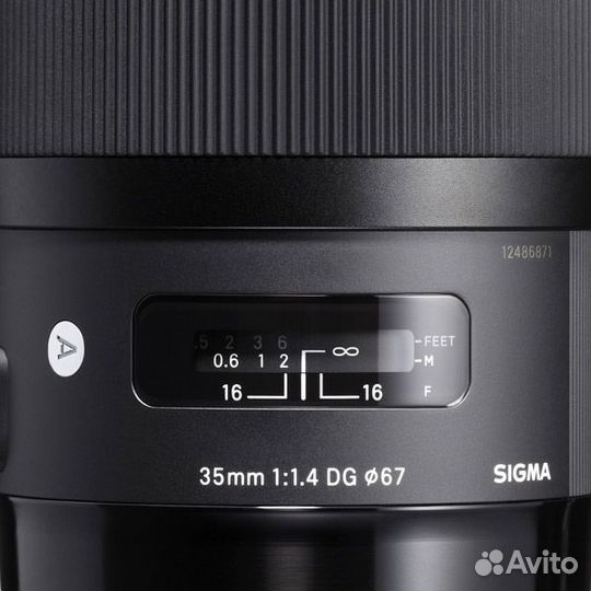 Sigma AF 35mm f/1.4 DG HSM ART Canon EF, новый