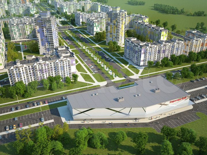 1-к. квартира, 49,8 м², 19/19 эт.