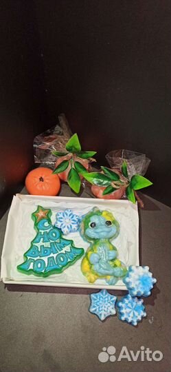 Мыло ручной работы дракон