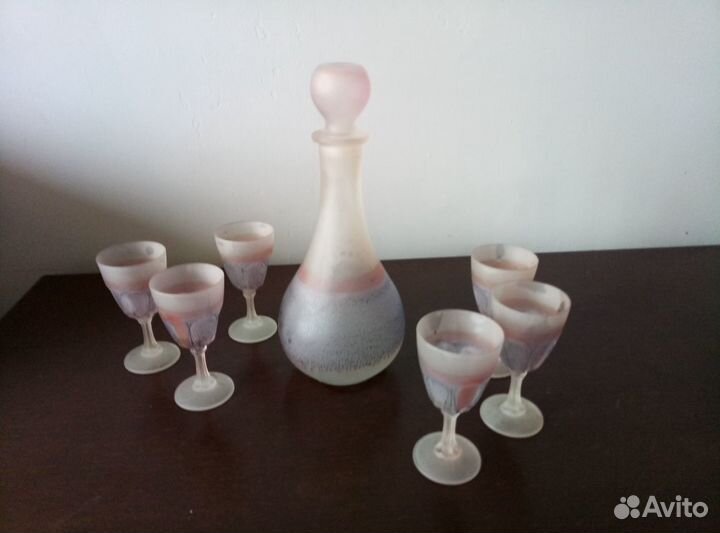 Набор винный графин и бокалы