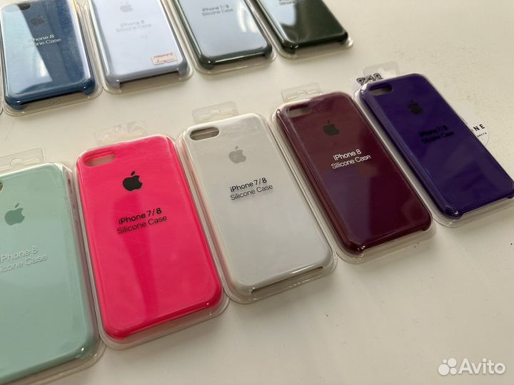 Apple Silicone Case чехол для iPhone 7 8 SE 2 2020
