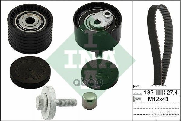 Ремень грм к/т Renault/Ina/ 530064010 Ina