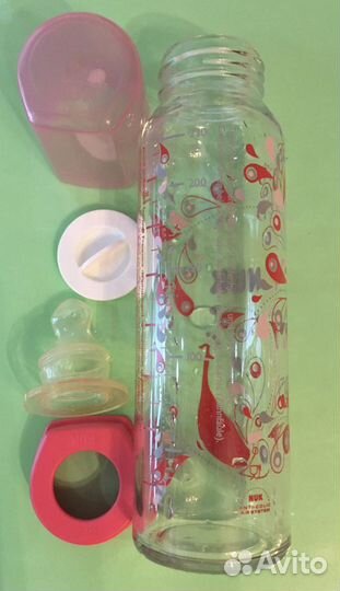 Бутылочки, держатель для соски, горка для купания