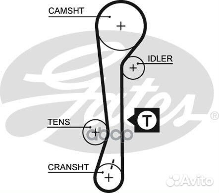 Ремень грм Hyundai/Gates/ 5479XS Gates