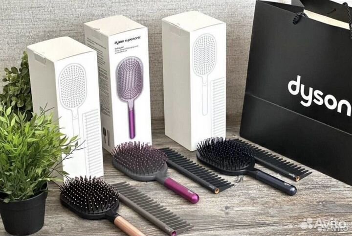 Расческа Dyson 2 в 1 Premium Малайзия