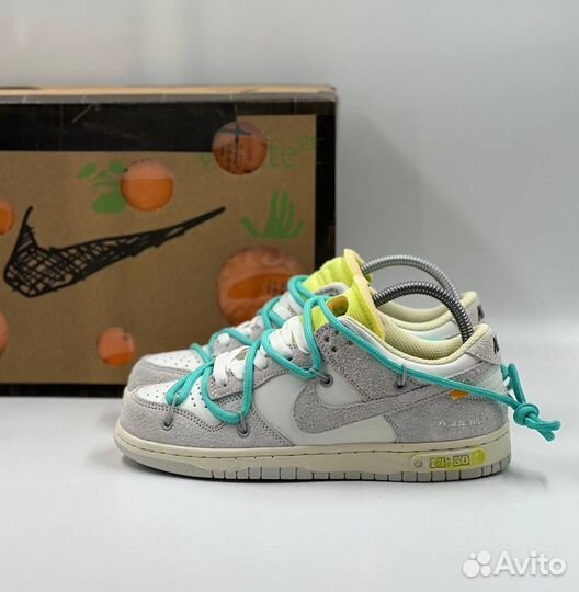 Кроссовки Nike Dunk Low off white