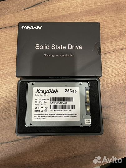 SSD накопитель XrayDisk 240/256/480gb/Новый