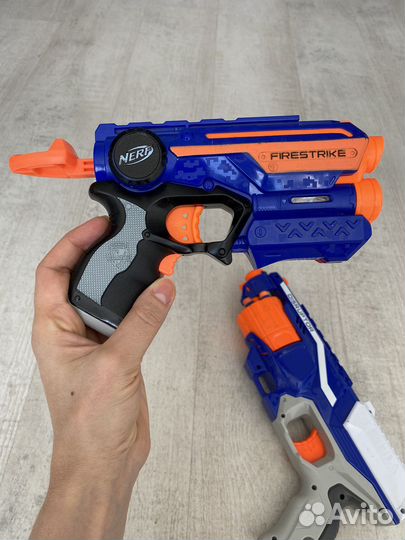 Бластеры nerf firestrike, disruptor