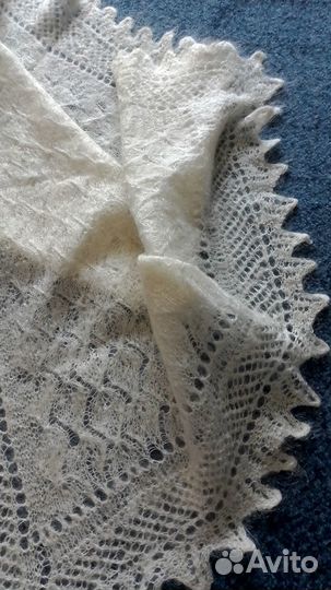 Пуховой платок новый