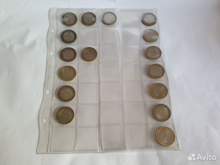 Монеты России биметалл