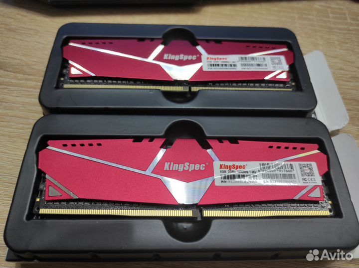 Оперативная память Kingspec DDR4 8Gb 3200Mhz