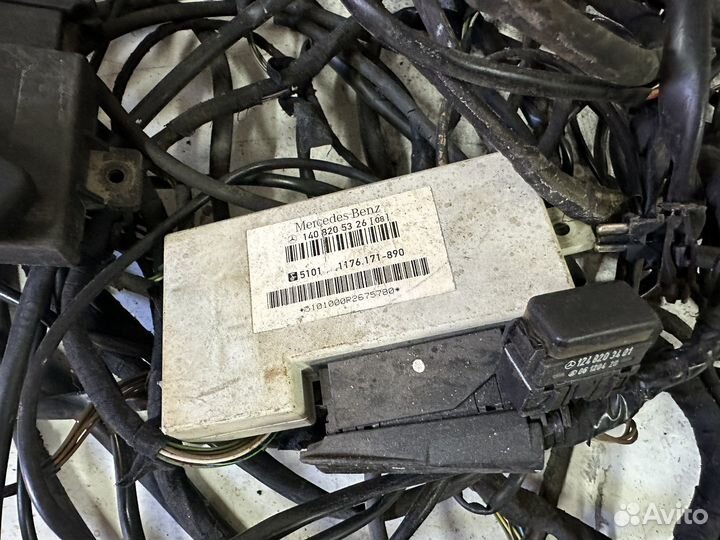 Для мерседес 124 комплект ик-ключа