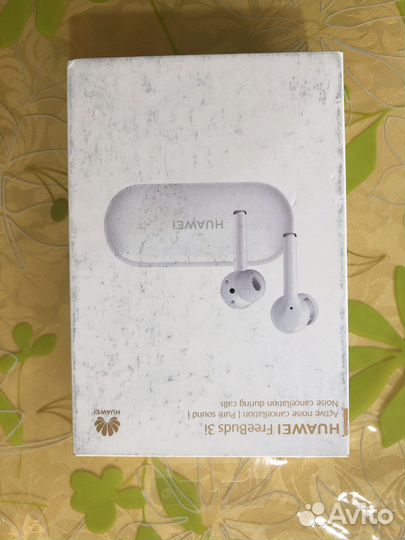 Коробка от наушников huawei