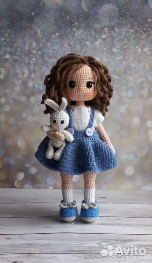 Кукла вязаные игрушки ручной работы