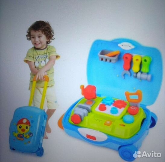 Игрушки чемодан с инструментами