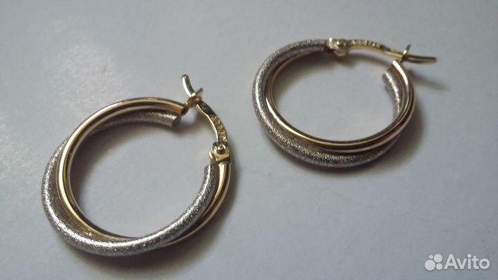 Золотые серьги