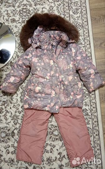 Зимний костюм для девочки