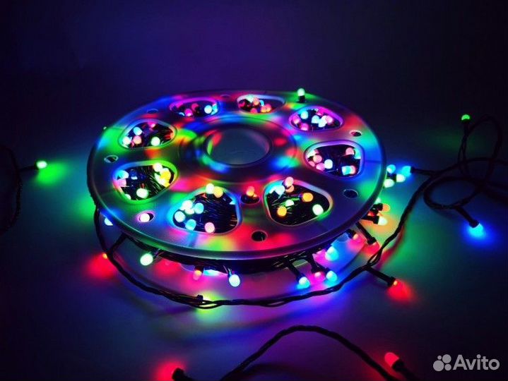 Гирлянды шторы, водопад Уличная нить