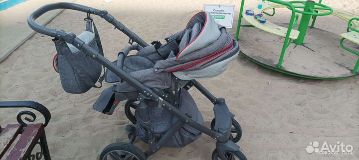 Коляска 2 в 1 adamex avanti