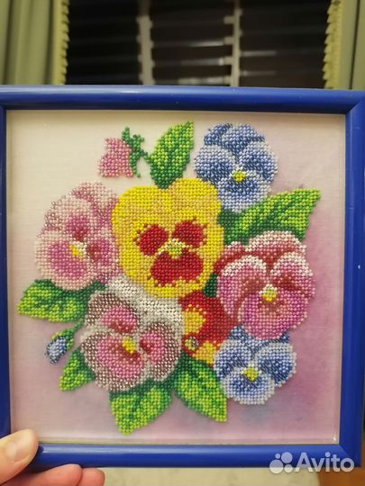 Картина вышивка бисером