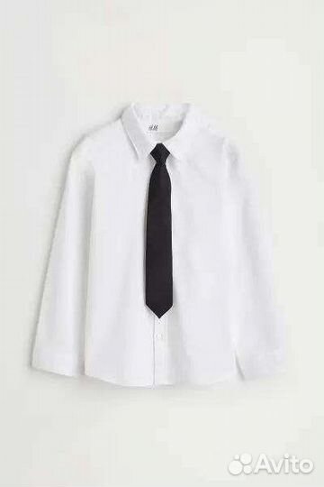 Рубашка новая H&M с галстуком