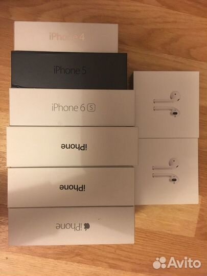 Коробки от iPad, iPhone