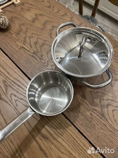 Кастрюля 3л+ ковш+ крышка Barazzoni Chef