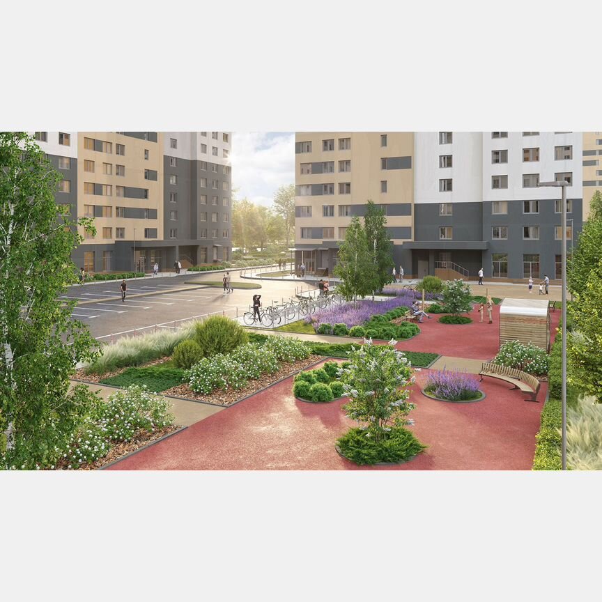 2-к. квартира, 54,8 м², 14/25 эт.