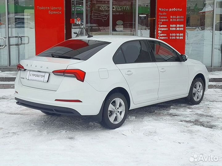 Skoda Rapid 1.4 AMT, 2021, 4 360 км