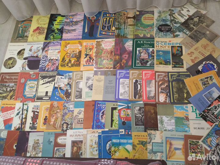 Детские тонкие книги времён СССР