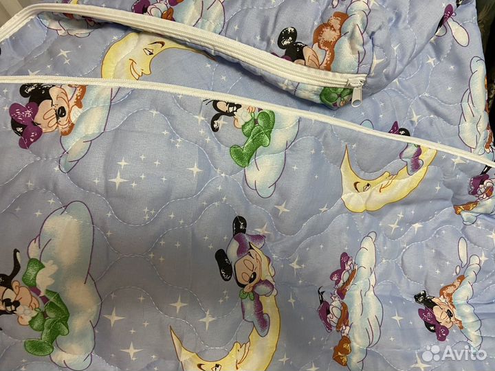 Стёганный наматрасник (чехол) 80*160