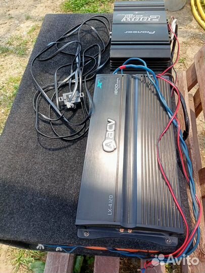 Сабвуфер и усилитель