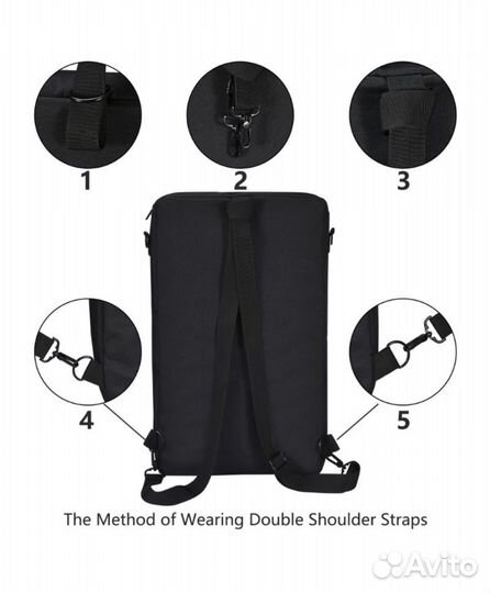 Сумка-рюкзак для Dj контроллера