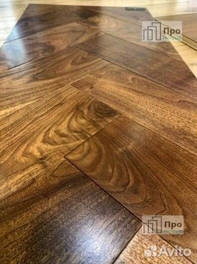 Паркетная доска орех американский