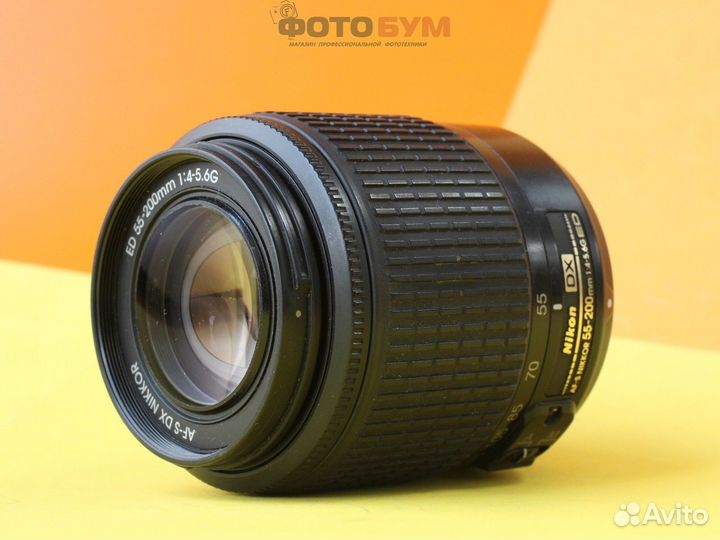 Объектив Nikon AF-S 55-200mm f4-5.6 ED DX