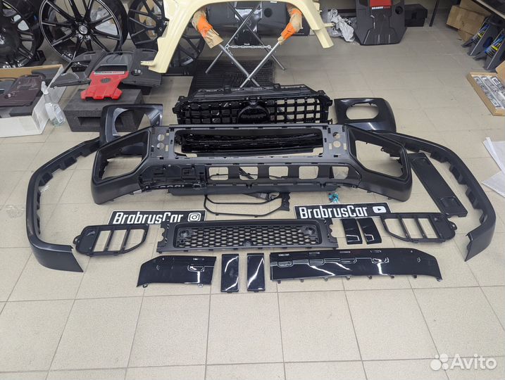 Обвес рестайлинга для G class w464 2024+ AMG G63