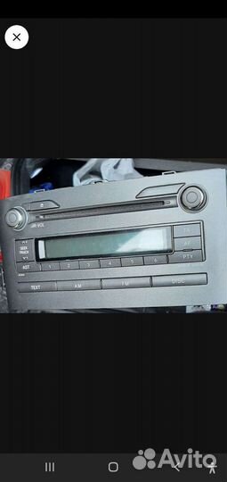Магнитола 2 din toyota