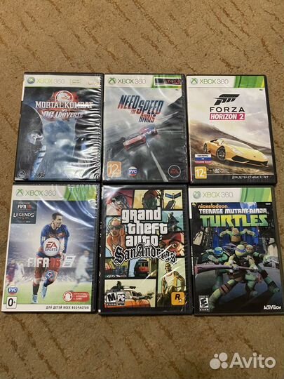 Диски на xbox 360