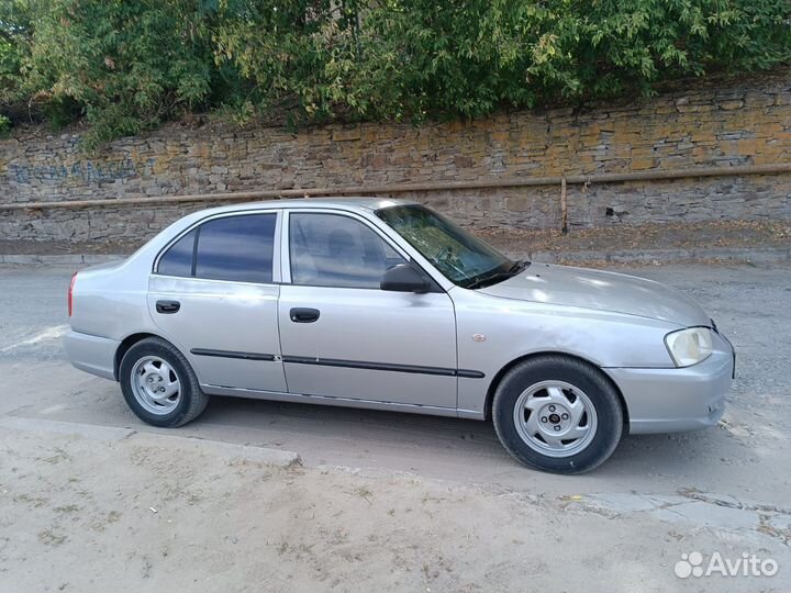 Hyundai Accent 1.5 МТ, 2004, 317 000 км