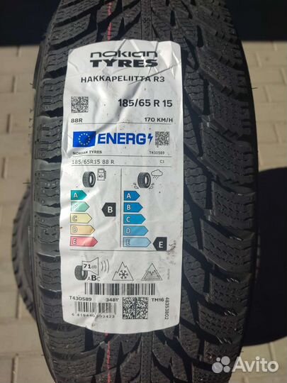 Nokian Tyres Hakkapeliitta R3 185/65 R15