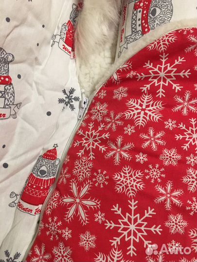 Конверт на выписку зимний