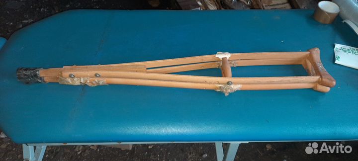 Костыли деревянные детские СССР