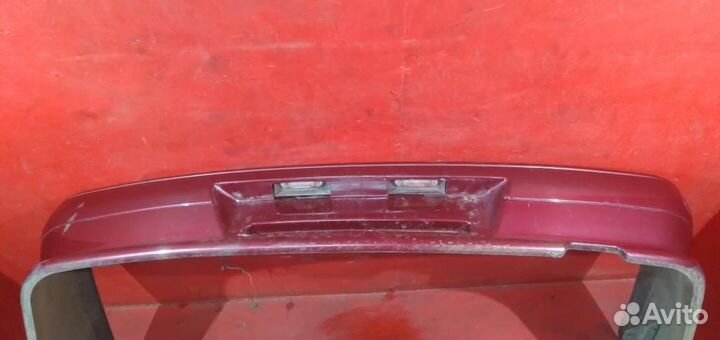 Ваз 2115 бампер задний вишневый дефект